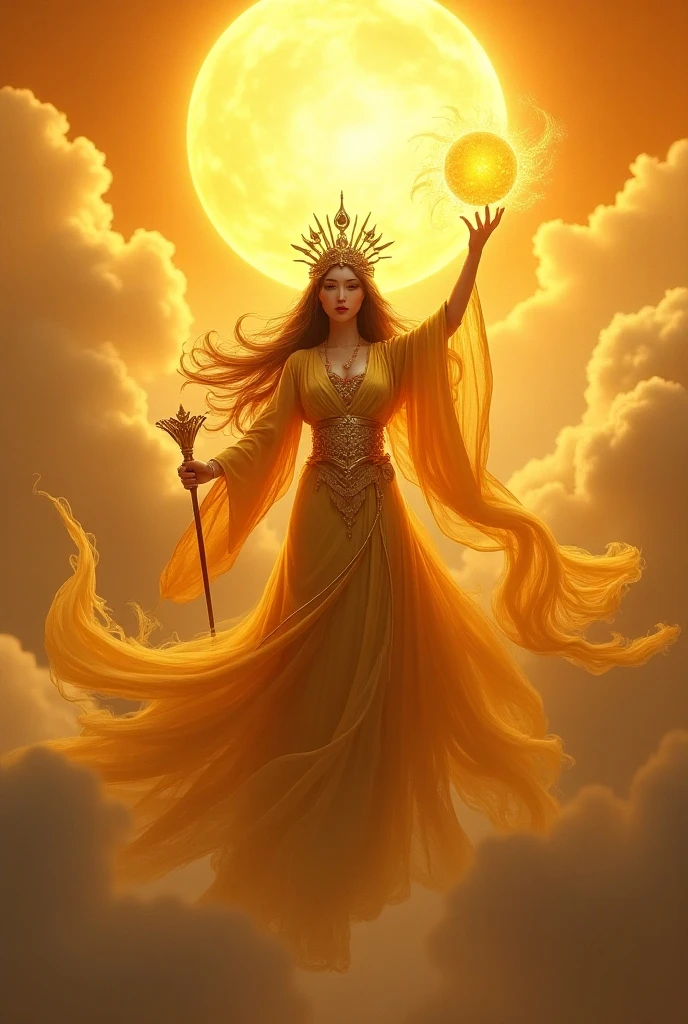 Amaterasu Omikami god々Shii Coming down from heaven Arrival 美Successfullyリアルに Facing forward god々Successfully
