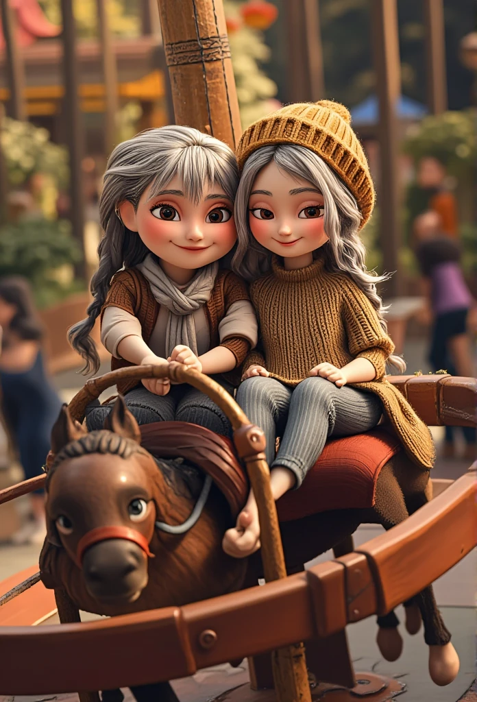 
(masterpiece:1.2,Exceptional Quality,Mirror-like,Cinematic Experience, best illustration :2.0,Super detailed),8k,wallpaper,(amusement park:2.0),( Animated :2.0),(Pixar Studios :2.0),( happy elderly couple riding a merry-go-round with cute horses:2.0),(Cute old couple :2.0),(Upper body close-up:2.0),(dynamicなアングル:2.0),(dynamic:2.0),(amusement parkの美しいライトアップ:2.0),(The background is a night view of Yumenokuni ;2,0),( Smiling Illustration :2.0),(Motion blur:2.0),(From above:2.0)