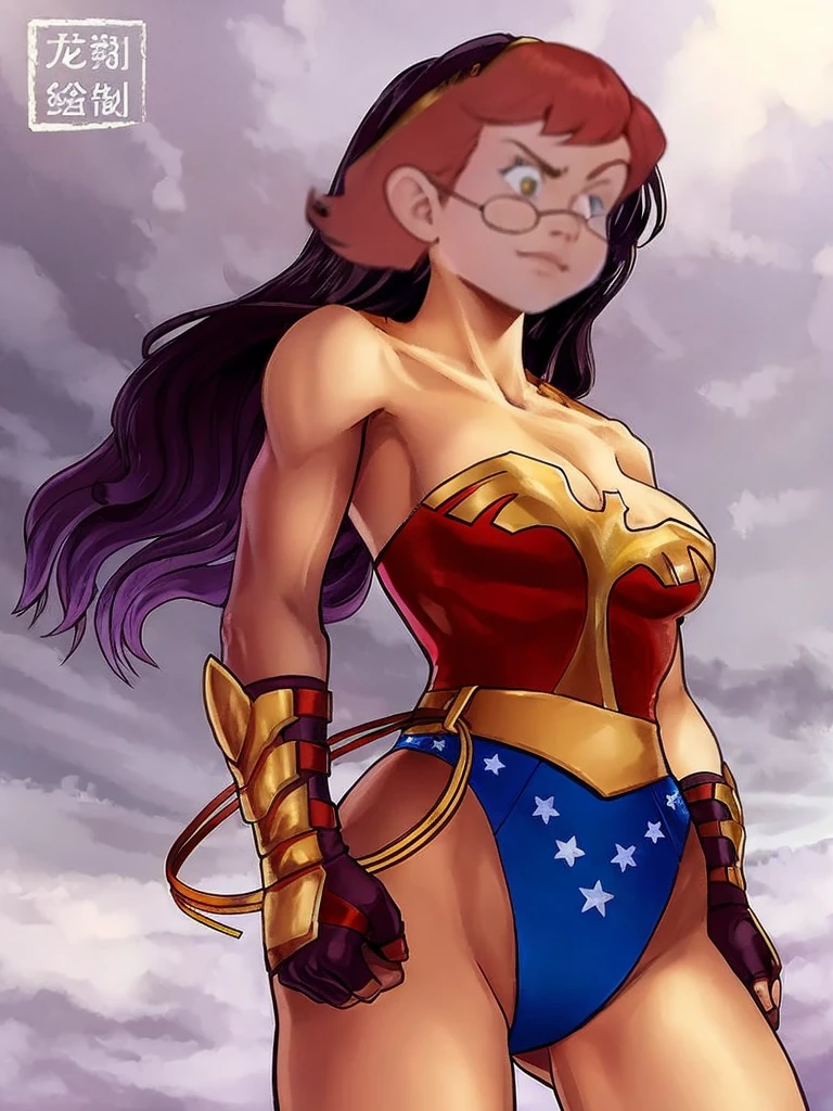 Wonder woman,  stuff futanari,  huge cock futa, cumshot, slim body, Body of a 10 ublic