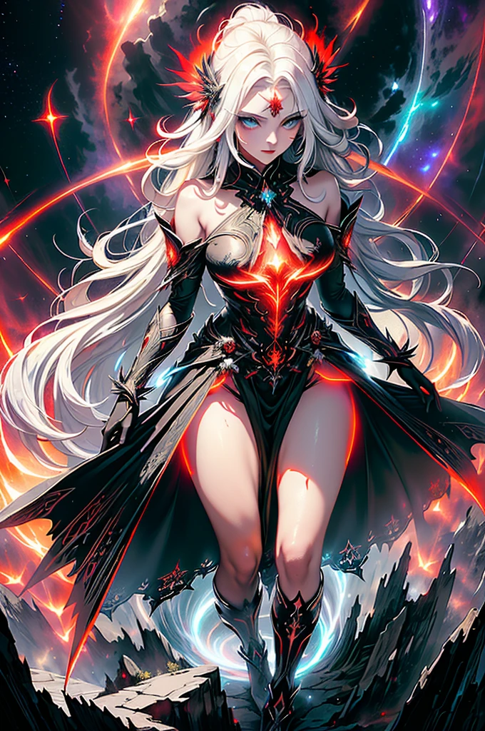 ((masterpiece)), (((best quality))), ((ultra detail)), ((illustration)), ((semi-realistic)), (reflections), sharp focus, front lighting, intense shadows, (beautiful detailed eyes), eyelashes, (extremely delicate and beautiful girl), ((red eye)), silver hair, (jacket), (trousers), long hair, (wielding a katana), ((detailed eyes)), ( cold-blooded), medium chest, shiny skin, cinematic lighting mask, ray tracing, depth of field, dynamic angle, looking at the viewer, ((epic background)), (blood on the face 1.2), (difficulty 1.4), highly detailed fingers, highly detailed hand, highly detailed full body, highly detailed face and eyes, fully body views, standing, high detail legs, solo girl, in skin-tight dressed, details, ((chest open)), ((highly details legs)), ((highly detailed thigh)), detail cleavages, Breast shows, detail navil, highly detailed hand, highly details separate legs, masterpiece, great lighting, (open up lags), beautiful body girl, wet hair, details long hair, white skin, Head to legs show