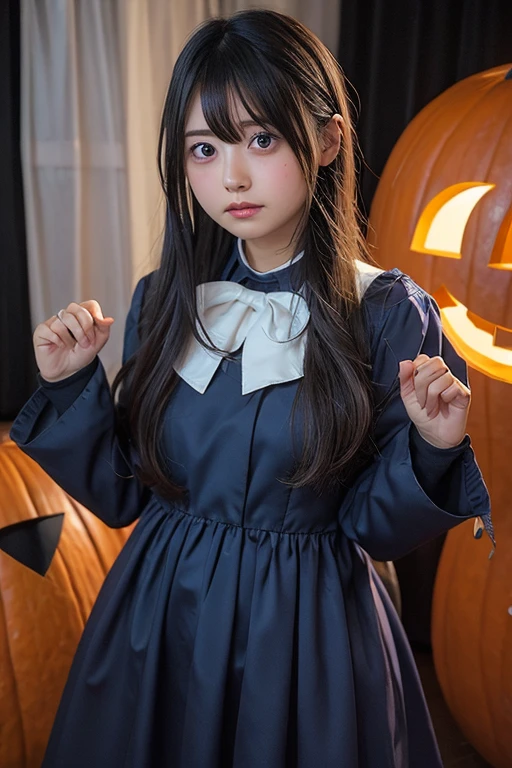 Halloween costumes、High school girl dressed as Koakuma Ageha
