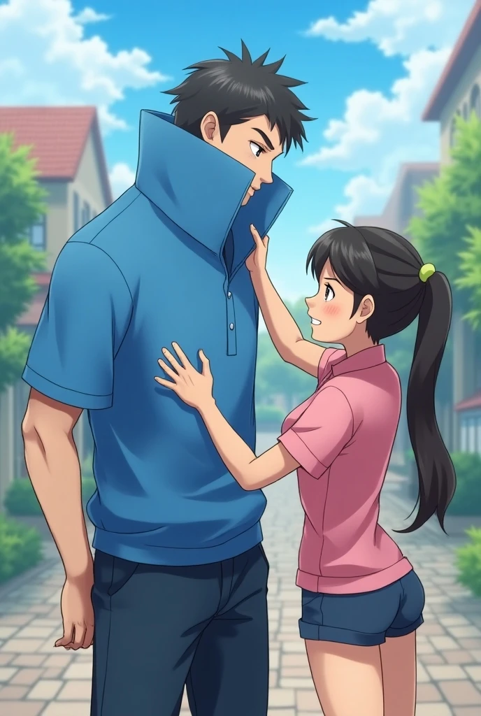 masterpiece, highest quality, Browsing Caution, Upper Body, Are standing, ((One boy),chest grab,(Grab from behind)1.2,((Are standing sex,Sex from behind))), orgasm,, Recall,Grab from behind,chest grab, , Ayumi_arima,Long Hair,brown hair,25-year-old woman,big_chest, Single Pigtail,Pink Lip, Glasses,brown suit,1 braid,