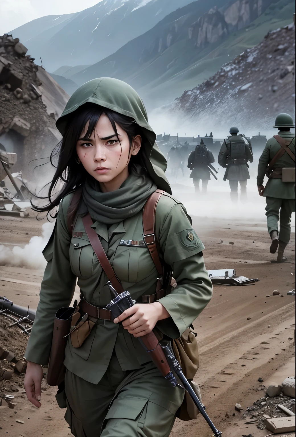 obra realista sobre a segunda guerra mundial