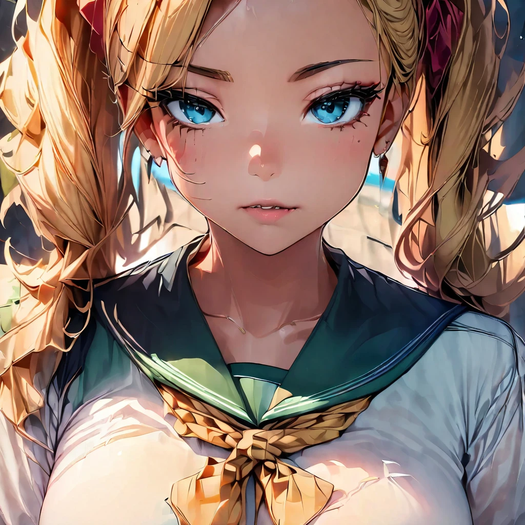 4K, UHD, masterpeice, 1 girl, good face, happy face, ((white skin)), detailed eyes, detailed lipstick, very long hair, straight hair, very long hair, beautiful hair, hair ornaments, hairband, gradient hair, ((golden stocking)), ((princess clothing)), ((decorated clothing)), ((sardine)), ((sparkle clothing)), ((golden lace)), ((diamond bracelet)), ((pendant)), ornaments, necklace, earring, high lighting, ((in the wedding stage)), fujicolor, depth of field, ray tracing, ultra realistic detailes, standing with the wall,
