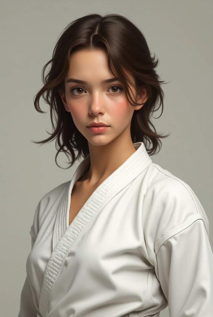 A Cobra Kai character named Devon Lee, that has hair not so wavy, and have a Karate Ji
