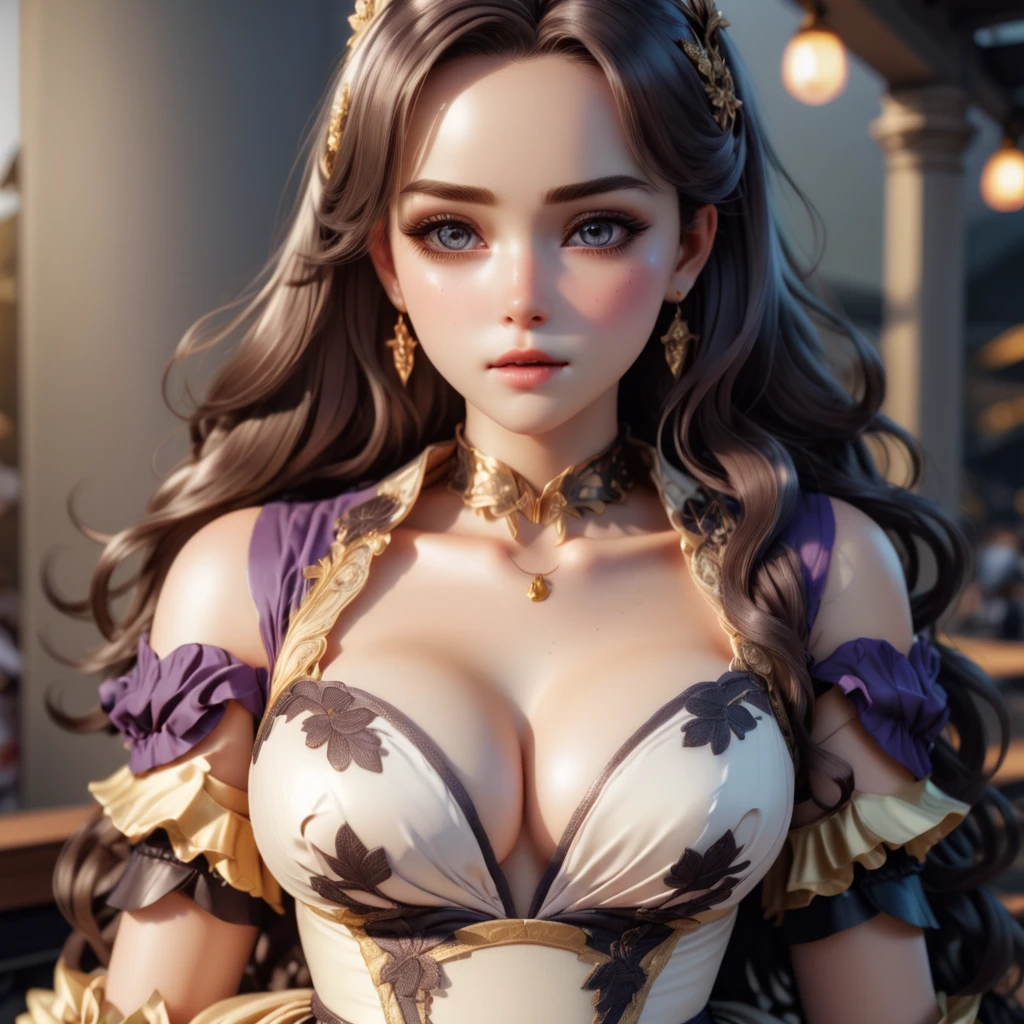 original, intricate detail, illustration, masterpiece, extremely detailed CG unity 8k wallpaper, highlight, sharpening, dynamic, bokeh, , a beautiful girl with animal_ears and hair_ornament