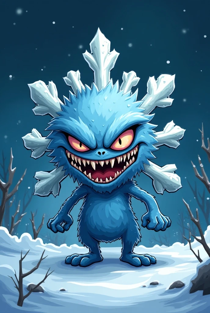 ((masterpiece)),((best quality)),8k,high detailed,ultra-detailed,intricate detail,Photography,headless,bare shoulders,xingtian,(frozen landscape:1.1),in the frozen land during winter,(regal:1.2),(snow-covered forest:1.1),Ruling over a winter wonderland,(cool blues:1.2),(frosty details:1.1),(shimmering icicles:1.1),ISO 400,F2.8 aperture,Shutter speed 1/250,<lora:xigntian:1>,