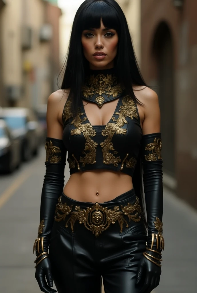 ((realistic:1.5)),((best quality)), ((masterpiece)),((detailed)), (1girl), {a beautiful female wearing, (upper body:1.3),super-wide-angle lens,face focus, mature,sexy,toned muscles,long legs,curvy, barefoot, medium breasts, open cleavage, drooping breasts, thick thighs,wide hips, thin legs, green eyes,long black hair,floting hair,long eyelashes, (detailed face,beautiful eye, detailed pupilss,detailed clothes features, clear background:1.3), (Bindi,Jhumkas:1.3), (Armlet, Haar, Payal,Maang Tikka,Jhumkas,Kamarband,Bangles:1.3), mysterious ancient ruin, lush forests, deep canyons,bridge,river,cliff,cloud, lakes,rock,waterfalls, flowers, grass, fog,vine,tree, smoke, best shadow,bright details,sharp,perfect composistion, Intricate, Sharp focus, dramatic, by Frank Frazetta,by Julie Bell,by Olivia De Berardinis,by Luis Royo,by boris vallejo, (specular lighting:1.3),rim light, princesses, royal skimpy topless, hugging and touching each other, teasing her friend's belly, teasing her friend's buttocks, blushing friend, biting her friend's ear lobe, hugging from behind, touching her friend's breasts from below, naked