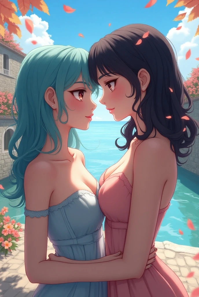 Highest quality,masterpiece,smile,Completely naked,Nipples,Dark hair color,Rural events,Schoolyard,Girls and boys showing each other their naked bodies,Pussy,penis,Shy laugh,Students aged 10 to 18,pubic hair