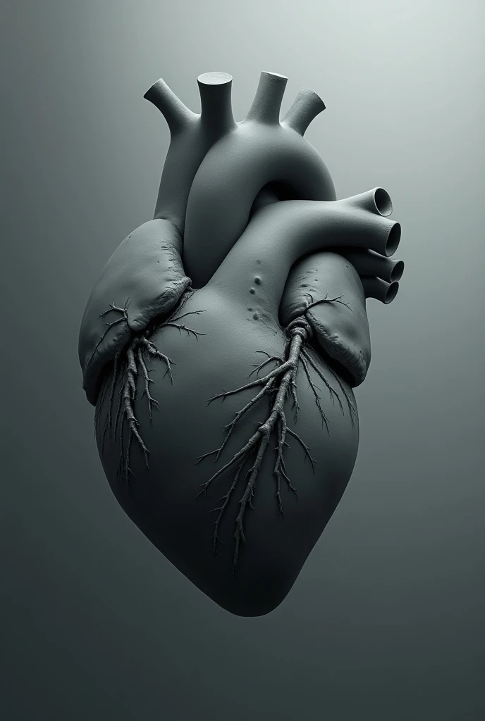 Square format, cold heart frozen dark and realistic 