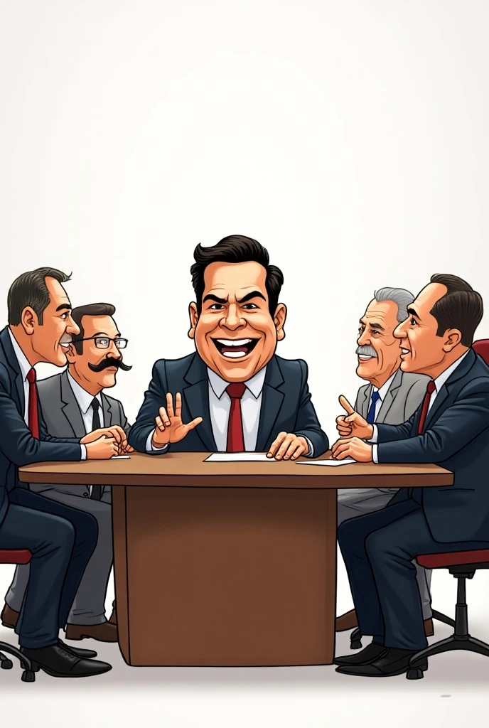 Caricatura de un hombre con máscaras en la cara sosteniendo un micrófono, 3 cabezas, Speak No Evil, Masks, Three Heads, Speech, Hear No Evil, Cartoon Image, Masking, Art Depicting Control Freak, Drama Masks, Comedia, Avatar Image, Spotlight, Periodismo, Wearing Giant Paper Masks, Politics, Drama, Media facde, Anonymous, Journalism Photo, Dialogue, Politics 4K