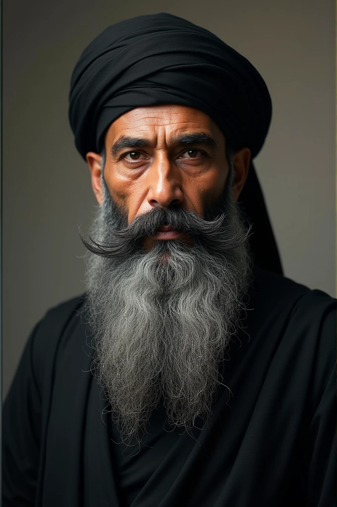 The image of a 28 year girl named warisha siraj long beard from indian muslim