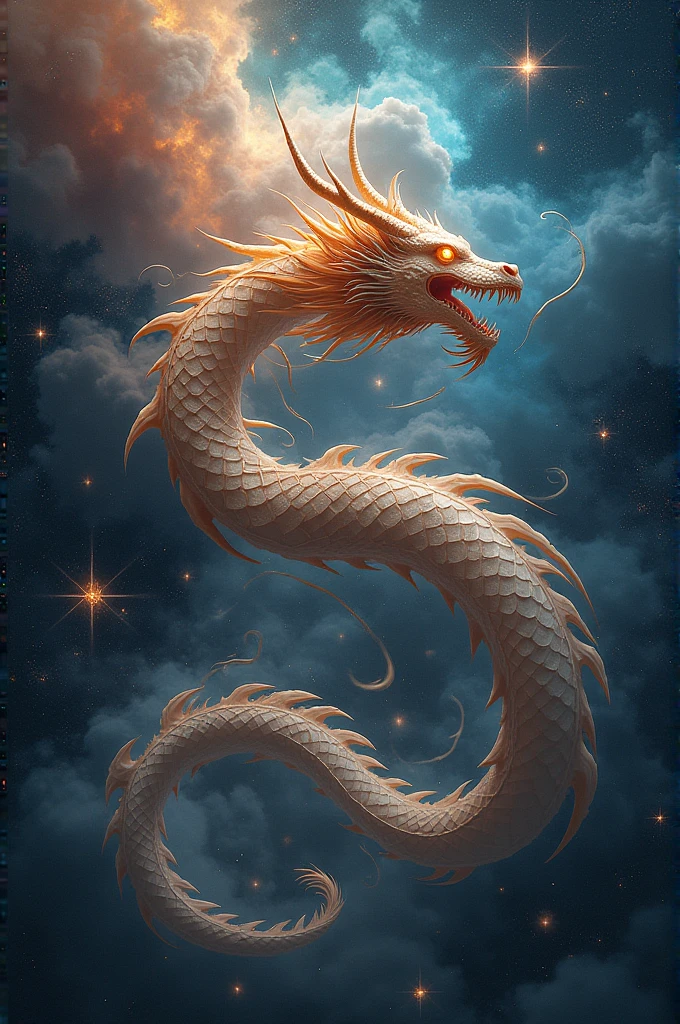 The number six (6) in dragon