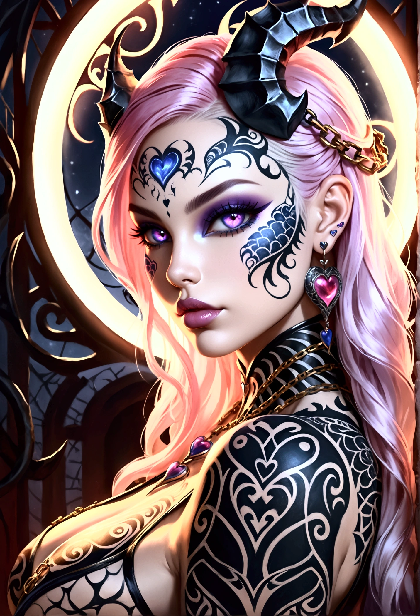 Masterpiece, (highly detailed, intricately detailed), complex art illustration of (ethereal [woman|cyborg] quironSilviaSaintV1 goddess with expression of wonder), ((by Minjae Lee)), (colorful:1.1), masterful art, [acrylics], fine details, color splash, [bright:vibrant:15] colors, tension, (pop art:0.8), (Graffiti style:1.2), art amour, ultra detailed, beautiful eyes,

