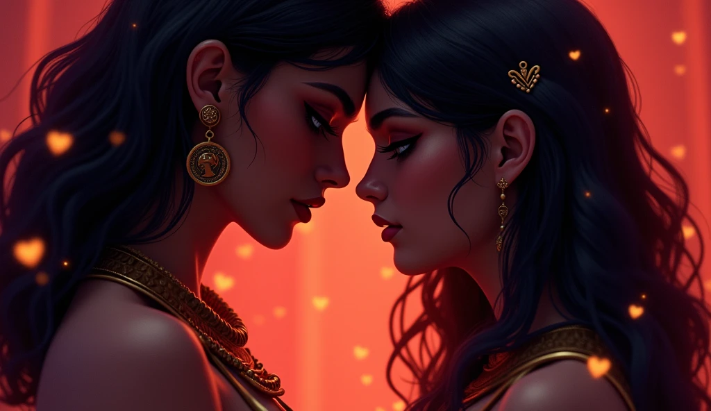 Face profile,Illustrated drawing Hindu goddess of war, dark goddess,3d sculpture,artistic details,hindu mythology,epic fantasy art, centered,in the style of fantastical fantasy compositions, concept art, rainbow prism, dark compositions, symmetrical arrangements, iridescent lights, distinctive noses, ethereal blue,blood splatter , eye-catching bright neon compositions, islamic geometry, illuminations,distinctive noses, gothic references, with a brightly colorful flame splashing, with red and black background, fantasy art, a detailed painting,