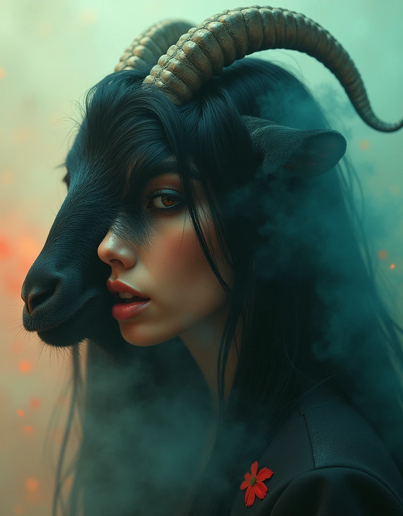 sfw(Ultra Quality,Unparalleled Masterpiece,Ethereal:1.4)(Gigantic Breasts:1.6)(breasts squeeze: 1.3)(bimbo 1.5)(Disproportional Tits: 1.5) masterpiece, (photorealistic:1.4), best quality, high detailed, beautiful lighting, painting of a woman with horns and a demon face with deep eye-shaped scars on face, soaking with blood and with blood droplet on a chin, portrait of demon girl, demon girl, tiefling, with horns, portrait demon half human, portrait of a female demon, dnd portrait of a tiefling, demon woman, girl design lush horns, portrait of a dark fantasy nymph, tiefling from d & d, joao ruas, inspired by WLOP