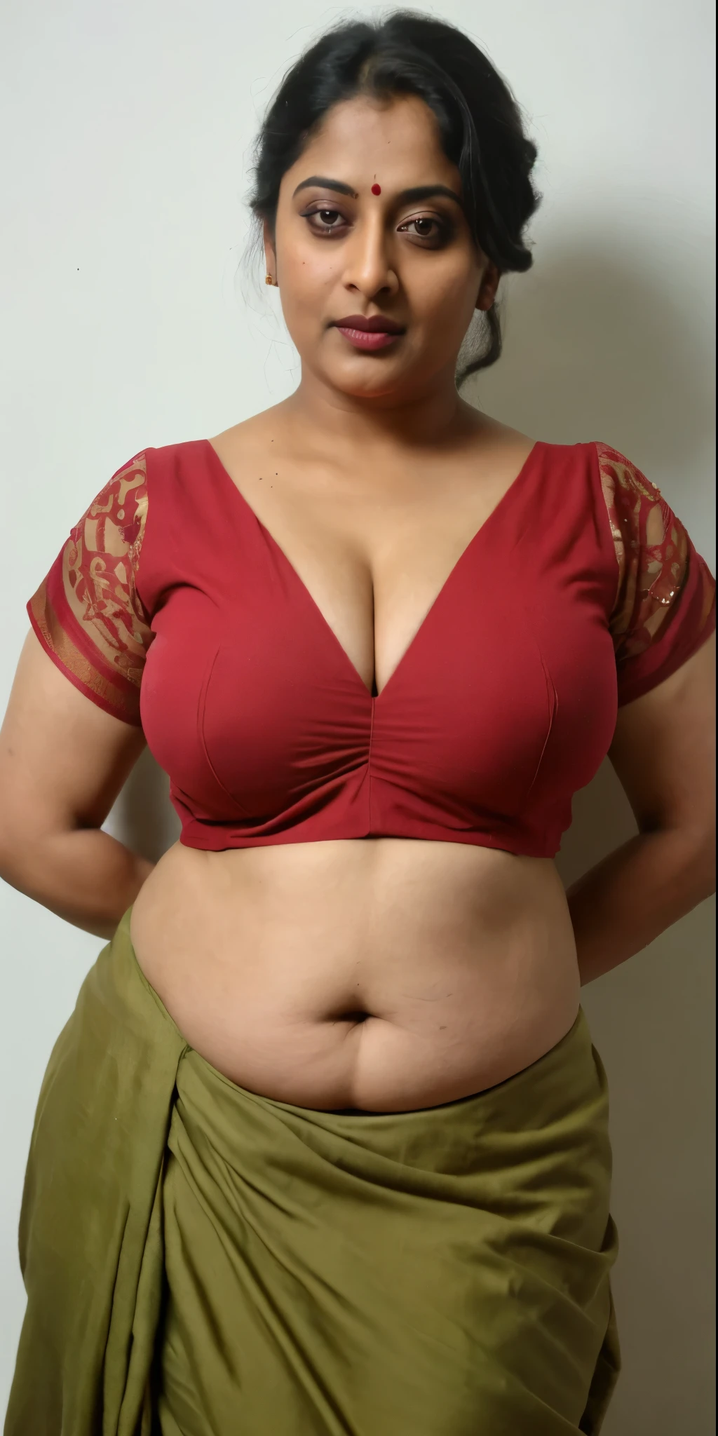 Sexy fat plus size indian bhabhi, 60 years old Woman, big Indian mommy, horny mommy, hot Amma, big Indian aunty bhabhi, wide body , heavy figure, sleeveless blouse, desi hot aunty, looks like Nayanthara, wearing sleeveless saree blouse, sexy sequin saree, bold saree fashion, bong saree fashion, bold hot photoshoot, sexy sequin saree, she has fleshy arms and fat wide belly, sexy armpits, showing her attractive fleshy figure, high quality skin, skin pores, skin texture, deep juicy navel, sexy navel folds, fleshy figure, jiggly belly, hyper realistic skin, RAW Foto, thick juicy figure, 