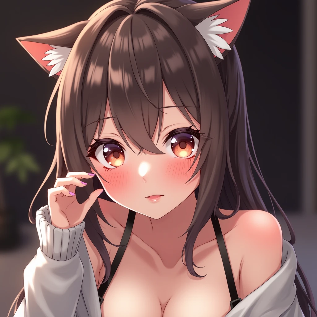 Sexy Hot naked anime girl hentai porn Breasts, Blush, Closed Mouth - SeaArt  AI