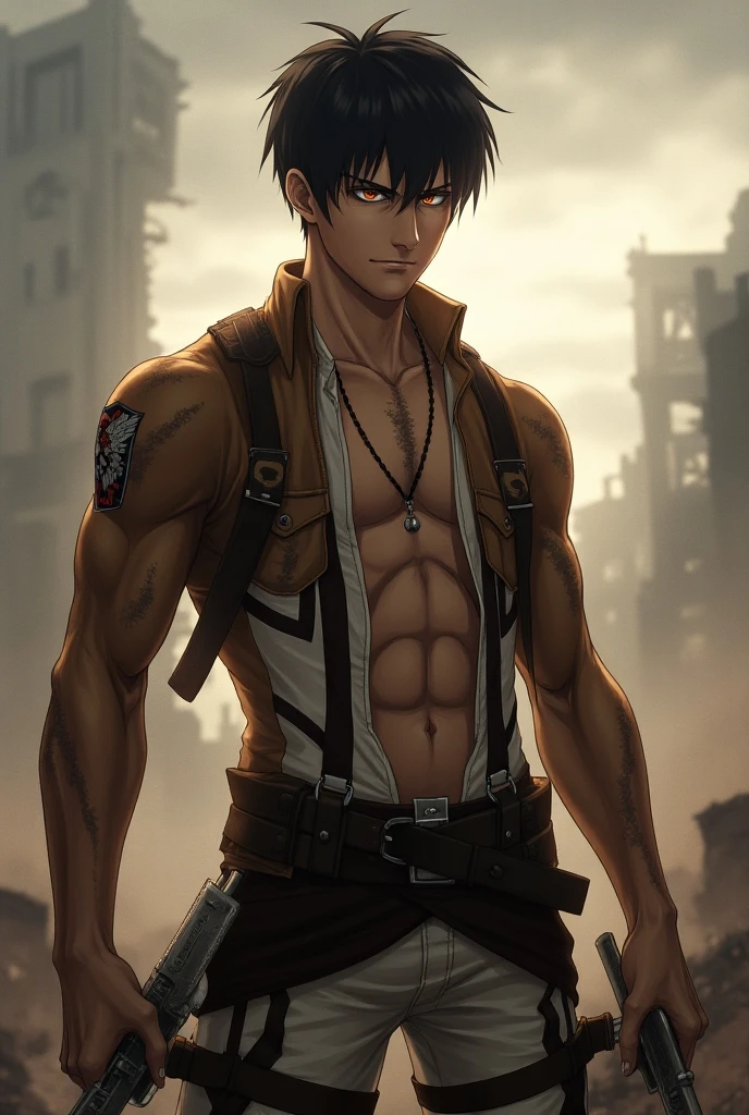 Eren Yeager semi-realistic images from Attack on Titan