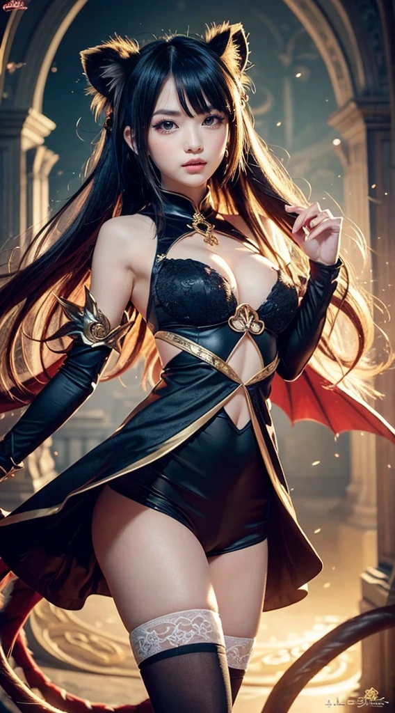 (Best quality, 8k, 32k, masterpiece, UHD: 1.2), professional photo, realistic photo, fantasy, multiple angles, photo taken up close, photo of beauty warrior sex, sexy, (Goddess of beauty), 1girl, ((legs spread, showing pussy, pubic hair coming out of the armor)), ((large breasts, gigantic showing: 1.2, long natural breasts sticking out of the cleavage, armor)), ((erotic body, curved body, perky ass , Seraphina is a rider who likes to show off her naked body, muscular abdomen, beautiful breasts, smooth pussy, naked, her feminine private parts, her naked breasts, exposed pussy)), captivating beauty, Her blue eyes shine with determination, while her Golden hair falls in soft waves over her shoulders. ((Dressed in finely crafted armor, with gold details and sexy, armor that shows off her feminine features, she exudes a perverted sensuality, she doesn't wear panties, pussy or breasts outside her clothes)).
armor hugs her curves of her feminine body with elegance, highlighting her breasts and pussy. The delicate lines and intricate details add a touch of seduction to her presence. A flowing cape dances in the wind as she moves,
armor is adjusted to highlight her femininity and toned abdomen.
(hyper-realistic), (illustration), (high resolution), (8k), (extremely detailed), (best illustration), (beautiful detailed visual quality), (ultra-detailed), (master part), (photorealistic) , (natural light), (rim lit), (Detailed face), (Highly detailed realistic skin textures), (anatomically correct), (alone), (1 girl), (highly detailed realistic hair), black hair, colored :1.2,, (heterochromic eyes), (Detailed green eyes), (small dots under the eyes), (large realistic breasts:1.5), (breasts exposed:1.long legs), (Slim abs), (dynamic pose) , transparent micro lingerie,(Sheer clothes:1.5), NSFW,extremely large naked breasts,naked part,bare breasts. She is a formidable warrior with a magnificent, charming aura. environment: medieval ruins, castle in ruins. pussy, seios