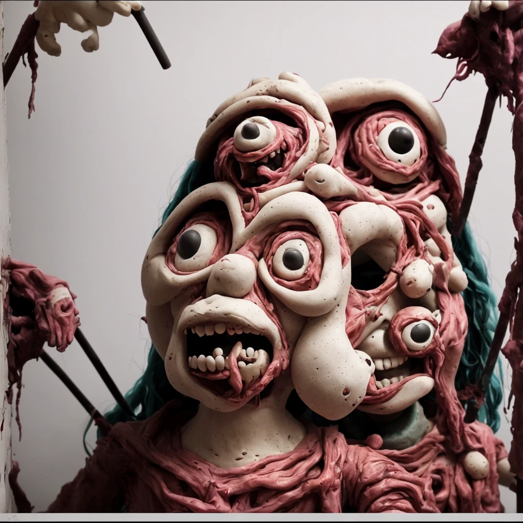 ((bad quality)), ((disturbing)), ((NSFW)), ((trypophobia)), ((ultra-detailed close look)), (the image must be so disturbing it makes you wanna puke), ugly, frustrating, terrifying, horrible, ((gore)), ((so much blood)), trypophobia, skin layers peeled, (real poo splashed), ((blood everywhere)), (((splashed limbs))), (unborn baby but adult), ((peeled-off skin)), ((real blood)), (((rotten))), ((((rotten bloody parts)))), ((((bloody fetus))))
