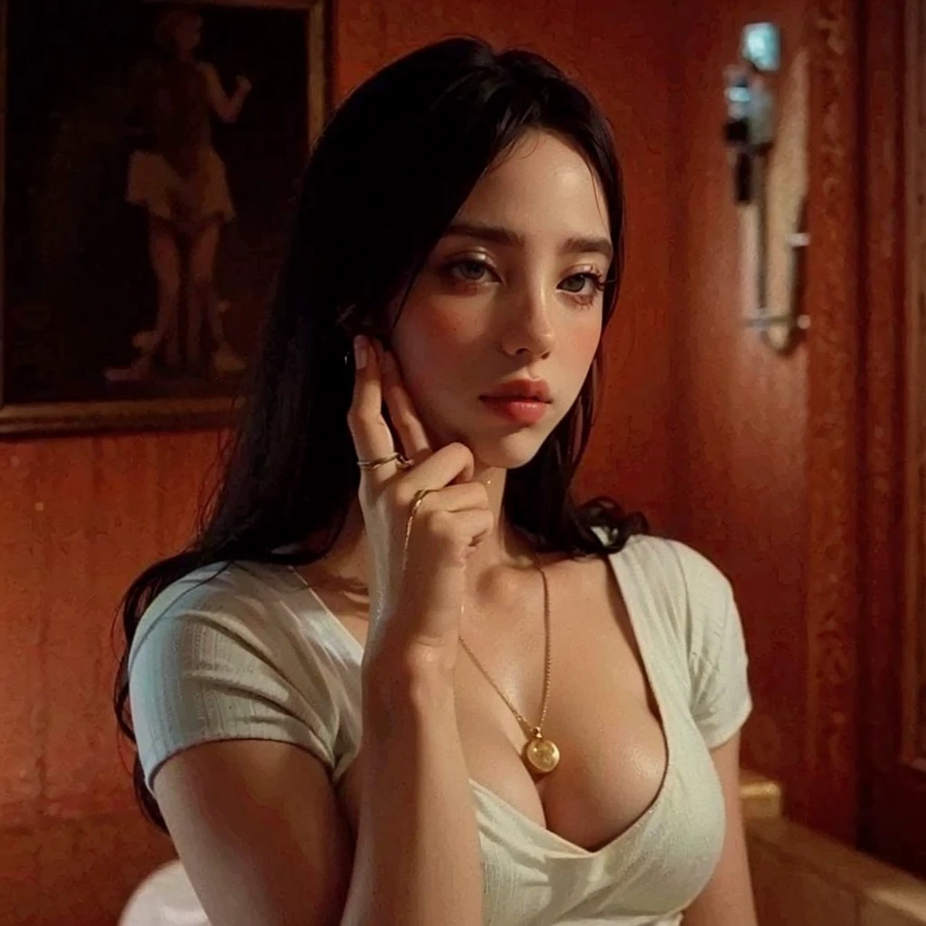 beautiful araffe girl , she  parece uma mistura de sujeira, parecendo uma mistura de sujeira, jennie, jennie blackpink parece uma mistura de sujeira, charli bowater, com tatuagens, goth asian gir Cerveja suave rainha do diabo madison, 1 beautiful 20 year old, bela Delfina, princesa linda, princesa hime.