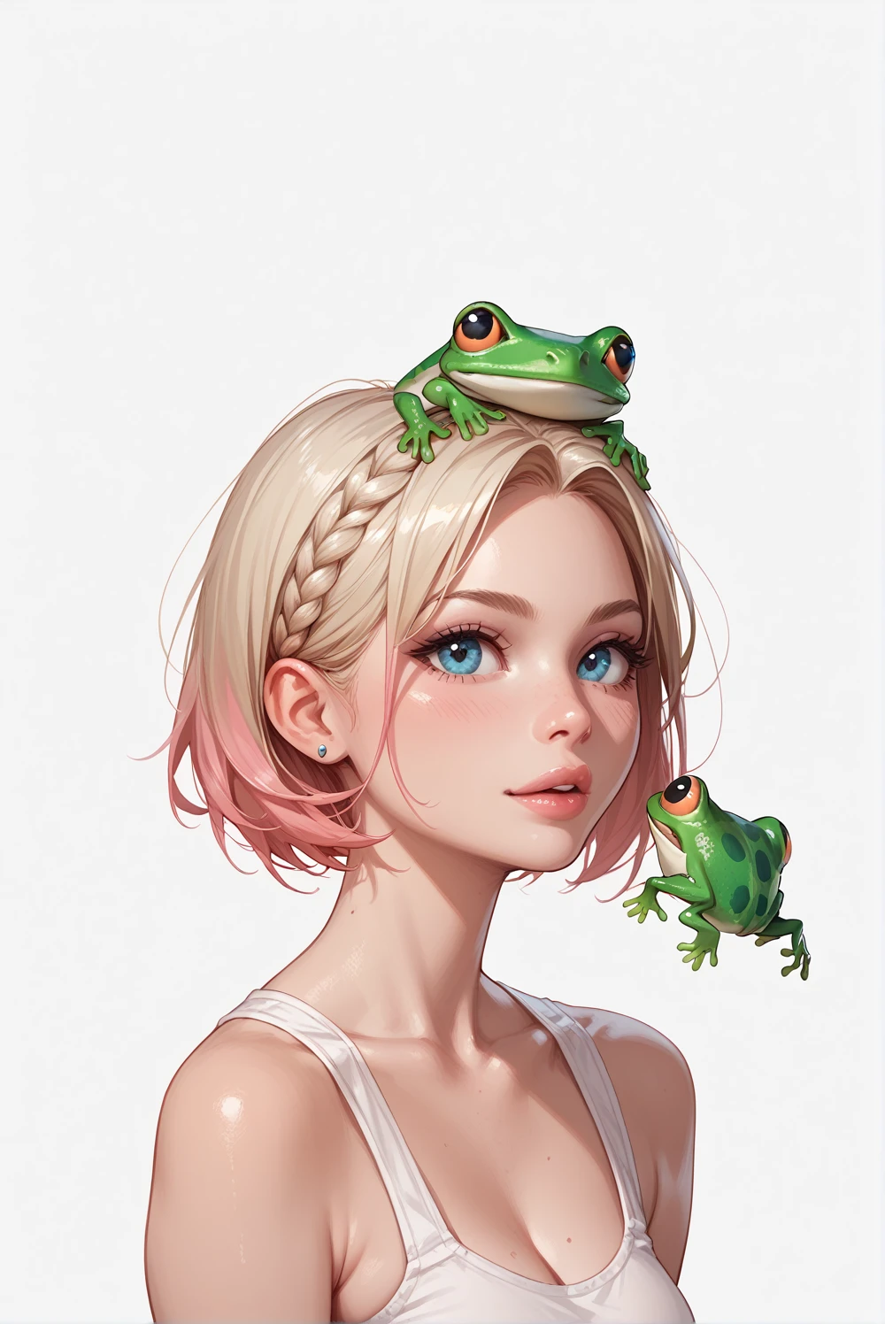 frog girl,