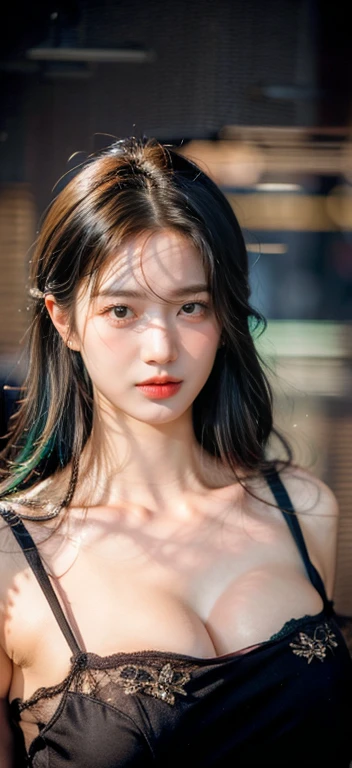 sexy model, cyberpunk style, in bikini, purple theme, long hair, high contrast (Natural skin texture, Hyperrealism, Soft Light, sharp), portrait, standing, korean, (masterpiece), (painting realistic : 1.3), (ultra high resolution: 1.0 ), (((best quality, 8 thousand, masterpiece:1.4))