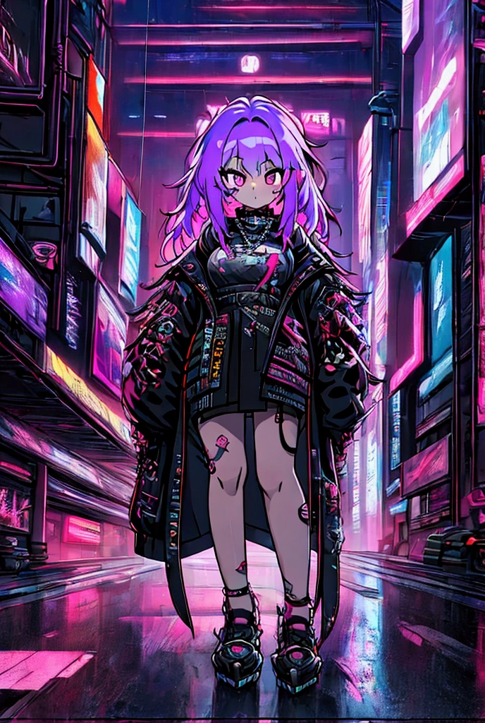 Close-up of a city with a neon sunset in the background, Synthwave City, Vaporwave City, The Aesthetics of Synthwave, Neon city in the background, Background of Neo Tokyo, Neon metropolis background, Futuristic city background, Cyberpunk aesthetic, City background is cyberpunk, Purple Cyberpunk City, Cyberpunk City Background, Cyberpunk aesthetic,  cyberpunk atmosphere , Cyberpunk cityscape,anime cloud, anime background, anime sky, in Xin Haicheng&#39;s style, Beautiful fluffy clouds. anime, Xin Haicheng&#39;s style, Xin Haicheng!, Beautiful anime scenery, based on Makoto Shinkai, anime landscape wallpaper, Xin Haicheng!!, Xin Haicheng&#39;s art style,Japanese girl,Pale skin,Beautiful Face(Purple Hair)Red jacket,Tokyo at Night,  cyberpunk style,Japanese Streetwear,Tokyo Fashion,Cyberpunk 2 Jacket 077,full length,Attractive pose,Bottom View