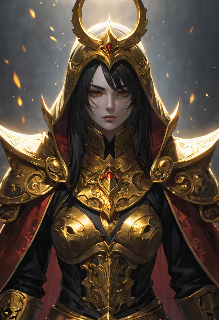 (masterpiece, best quality, ultra-detailed, best shadow), (detailed background,dark fantasy), templari, skeleton face gold, priest, medieval armor gold. League of legends stile.terror face.((Anime character design)), ((Dramatic studio lighting)), ((Fine lines)), ((Stunning character focus)), ((Highly detailed)), ((Stunning graphics)), ((Detailed strokes)), ((Atmospheric)), ((Blurred background)), ((Ultra-fine 2D design)), ((Creative scenery)), ((Highly detailed anime painting)), ((Best quality 2D strokes)), ((Best quality)), ((Sharp focus)), ((High-octane rendering)), ((8K anime style)), ((Full body))