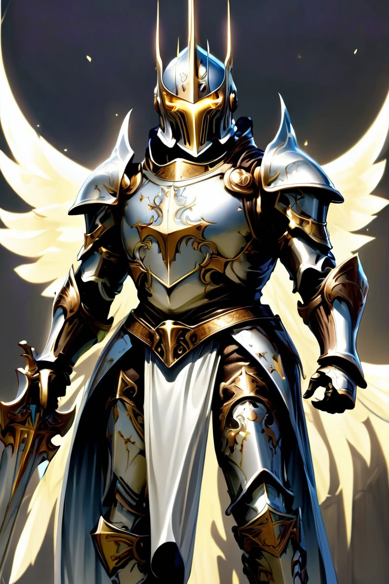 Heavy armor knight Paladin Templar Holy holylight Knight Fetish male men gay