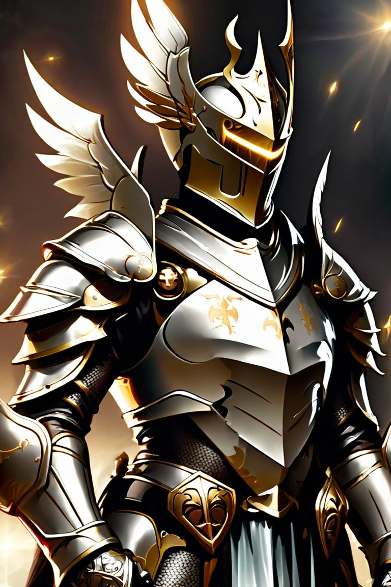 Heavy armor knight Paladin Templar Holy holylight Knight Fetish male men gay