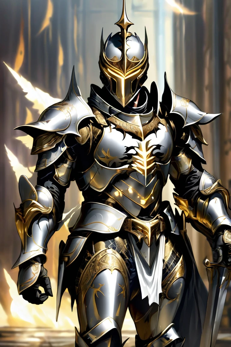 Heavy armor knight Paladin Templar Holy holylight Knight Fetish male men gay