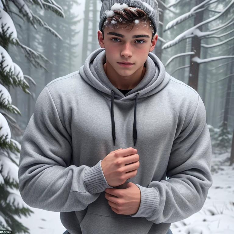 Jaque Geada, rapaz do sexo masculino, 16 anos, pele branca, olhos azuis, cabelos brancos, Characteristics of children, sem camisa, defined abdomen, cueva boxer vermelha, emphasis on groin bulge, tiro de corpo inteiro, menino do sexo masculino, 16 anos, lindo, perfeito, pale white skin, magro, olhos azuis muito detalhados, very pale skin, barefoot in the snow, scenery in the background of a snow-filled forest, inverno, (obra de arte:1.4, melhor qualidade), (detalhes intrincados), Unity 8k papel de parede, Ultra Detalhado, (abstract art:1.2), (Estilo de Anato Finnstark:1.3), boy from another dimension, uma sinfonia de cores iridescentes se fundindo e mudando perfeitamente, dynamic pose with rotating patterns of energy around you, a mix of determination and serenity in his expression, a general feeling of transcendence and exploration, consumed by inner darkness, vazio esperando-o, (Beautiful cosmic eyes), perfect lighting, sombreamento perfeito