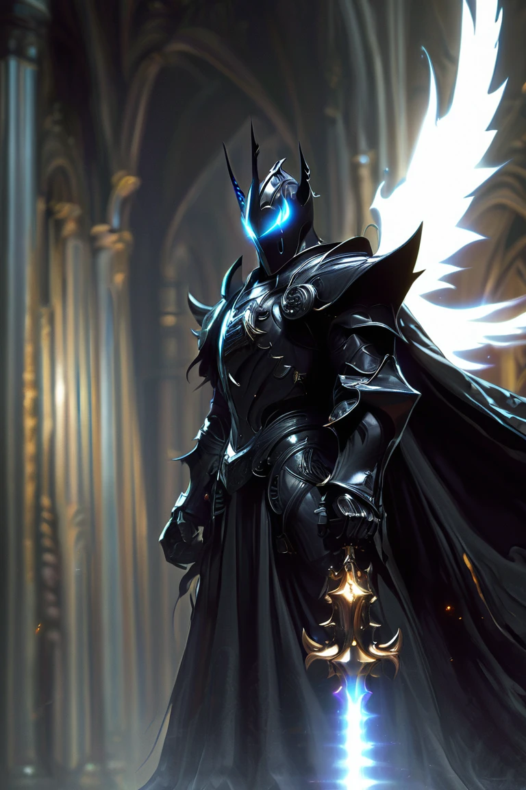 darkHeavyarmorknight darkPaladin Templar darkKnight Fetish male men gay darkevil darkPaladin dark style