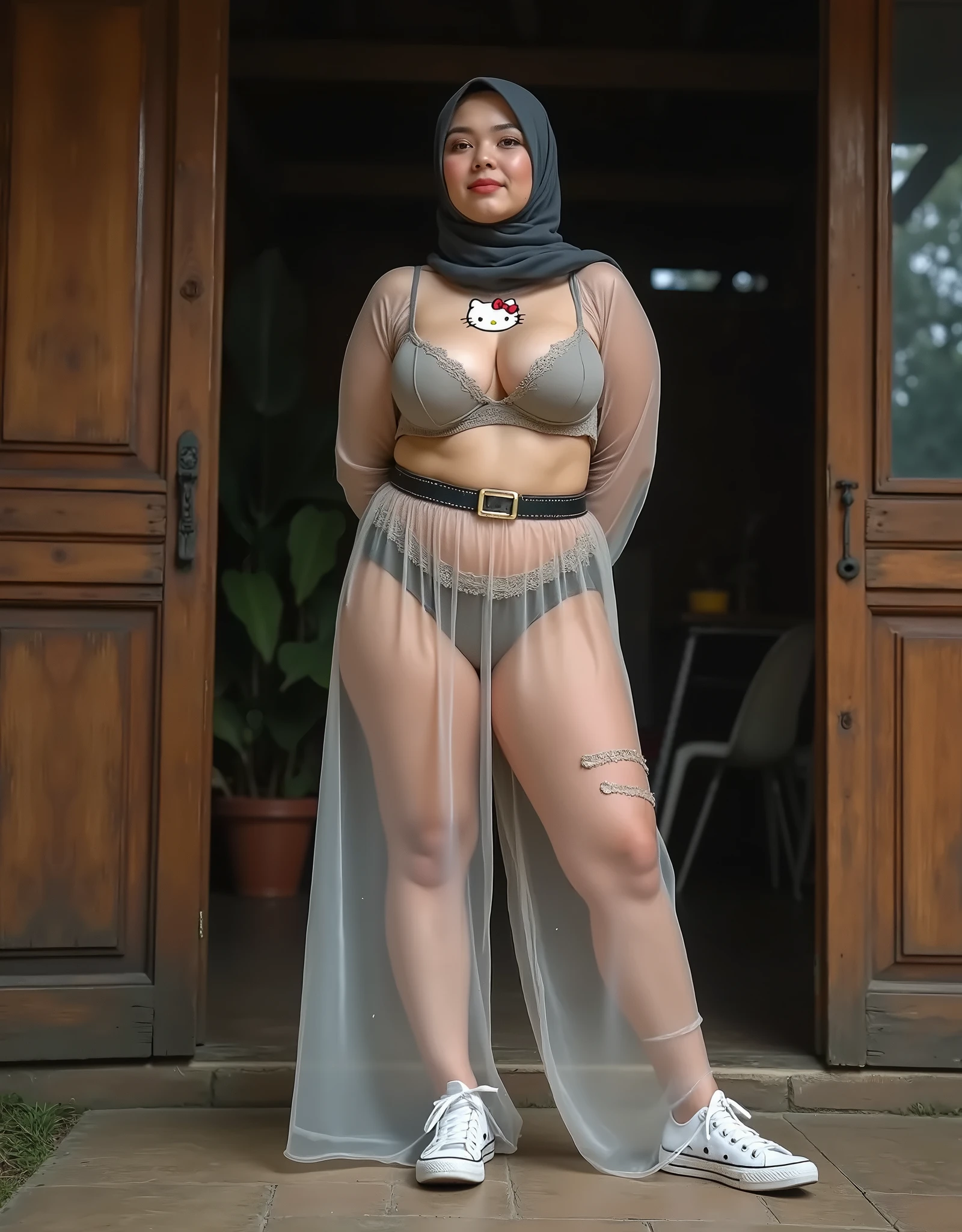 ((Realistis super huge breast)), (((wide hips)) heels