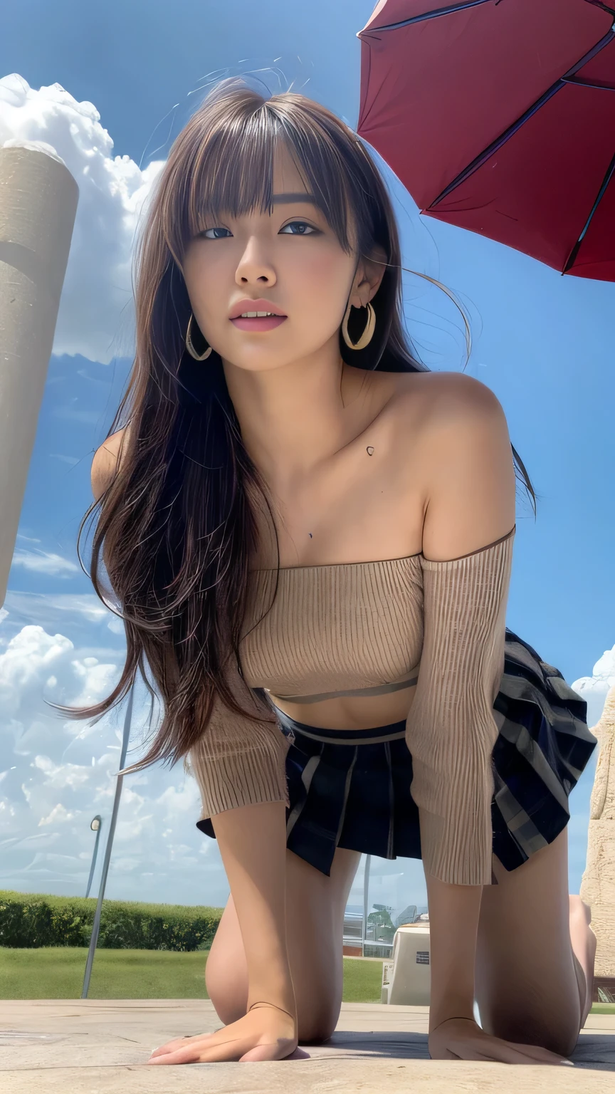 Smile,{{Best Quality}}, {{super detailed}},One girl,Downturned eyes,G Cup Breasts,drooping eyes ,Cute girl with black bob cut hairstyle and white marble glowing skin,11 years old,Cute Girl,Oval face shape ,slender,The whole body got wet,Hair got wet,bloodshot eyes,a sultry,Detailed portrait of the perfect lovely girl, slim, Face , Futuristic , Teen, kwak ji young, Dreamy, Black eyes, Cinematic lighting, Innocent, Highly detailed, Sharp Focus, Smooth, art stations, Convoluted,Ballet dancer ,awardwinning, Pure aura, Anime, Highly detailed CG Unity 8k wallpaper of girl with perfect symmetrical confident face with black mid-cut hairstyle and blushing cheeks , taken by Canon EOS, Sigma Art Lens 28mm f4, ISO 200 Shutter Speed 2000