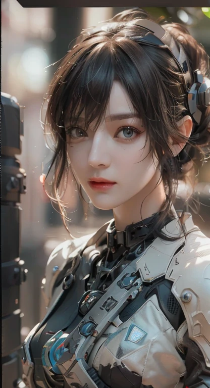 ((Best quality)), ((masterpiece)), (detailed:1.4), 3D, an image of a beautiful cyberpunk female,HDR (High Dynamic Range),Ray Tracing,NVIDIA RTX,Super-Resolution,Unreal 5,Subsurface scattering,PBR Texturing,Post-processing,Anisotropic Filtering,Depth-of-field,Maximum clarity and sharpness,Multi-layered textures,Albedo and Specular maps,Surface shading,Accurate simulation of light-material interaction,Perfect proportions,Octane Render,Two-tone lighting,Wide aperture,Low ISO,White balance,Rule of thirds,8K RAW,