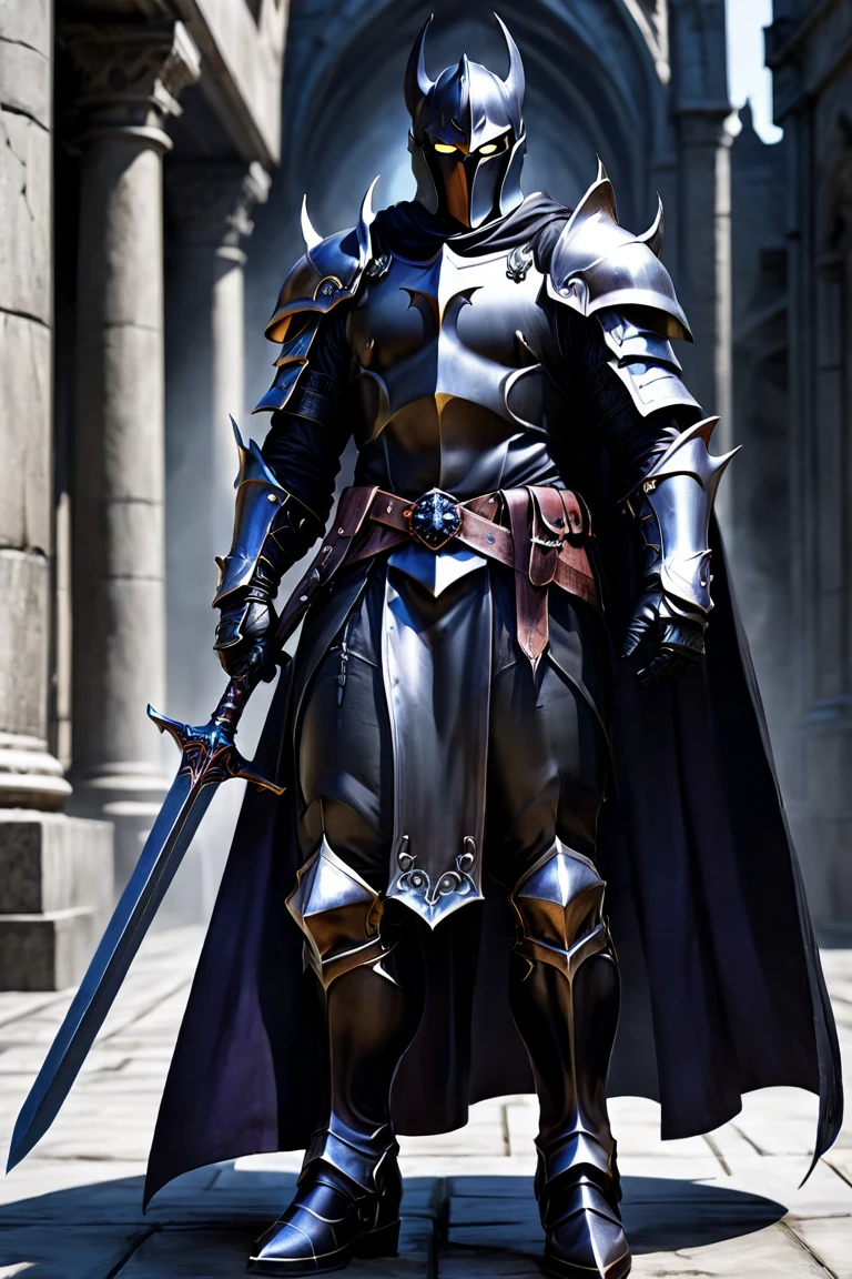 darkHeavyarmorknight darkPaladin Templar darkKnight Fetish male men gay darkevil darkPaladin dark style