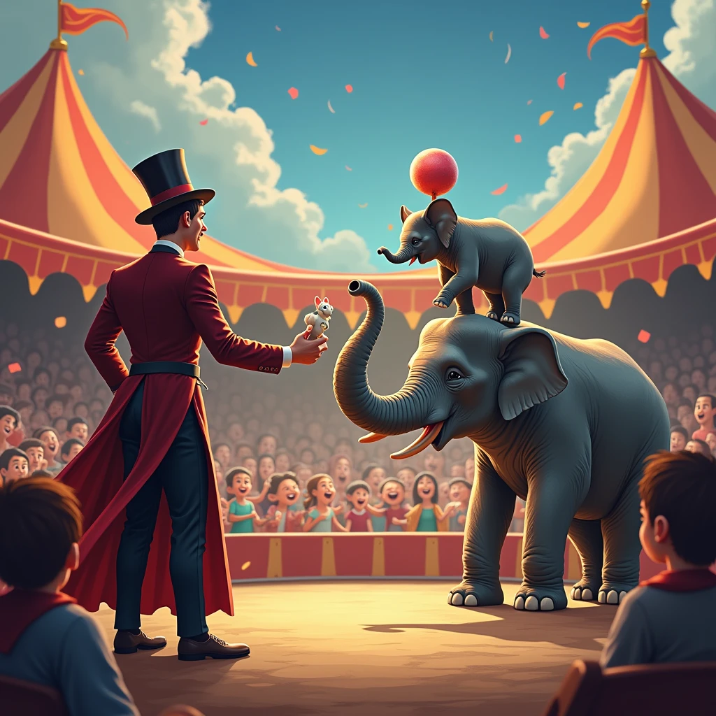 Circus, The audience seats are filled with people from different age groups, with smiles and surprises on their faces. The children widened their eyes and watched each performance with complete concentration; Adults reminisce about their childhood and enjoy this rare relaxation and happiness.