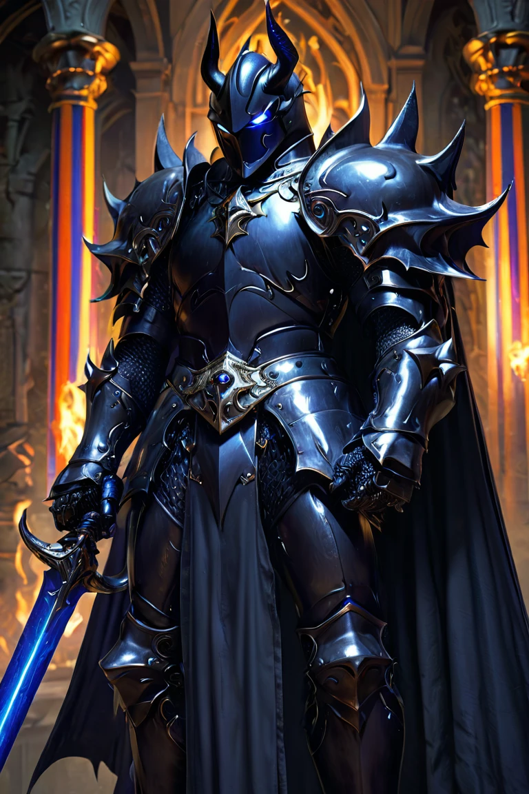 darkHeavyarmorknight darkPaladin Templar darkKnight Fetish male men gay darkevil darkPaladin dark style