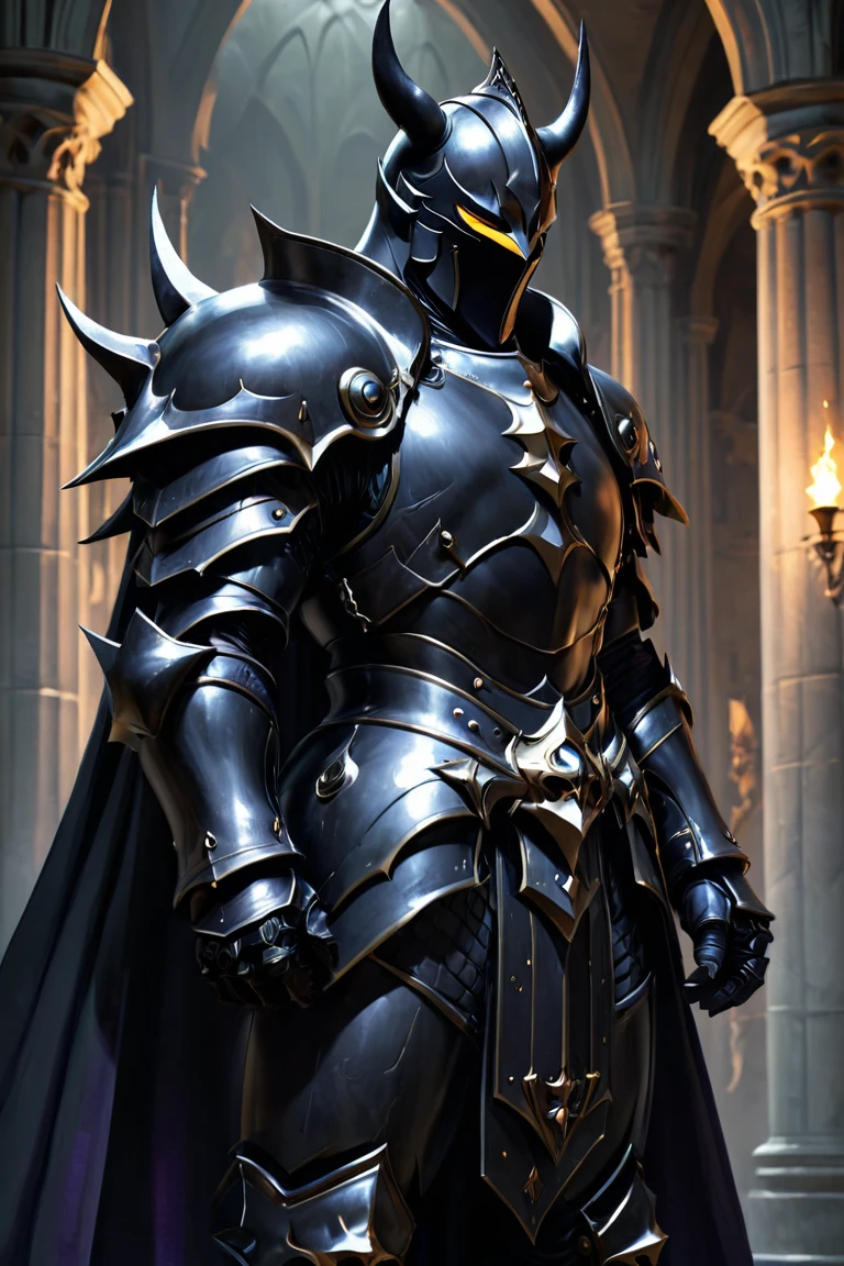 darkHeavyarmorknight darkPaladin Templar darkKnight Fetish male men gay darkevil darkPaladin dark style