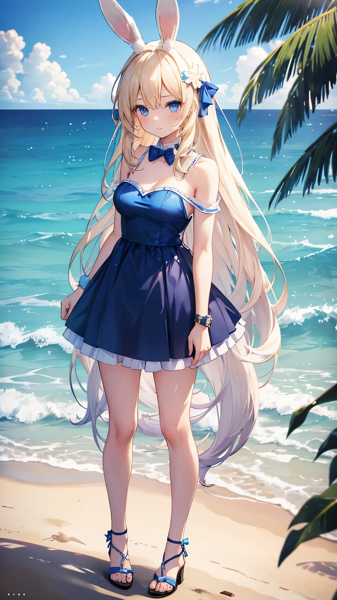 plein air、Swaying bangs、ultimate beauty girl、Care for bangs、hair care、Very beautiful 18 year old cute girl、a miniskirt、shiny white young beautiful skin、Sexy and very beautiful good looks、Very cute face with ultimate beauty、Super Long Bright Natural Platinum Blonde Hair、Smooth straight hair、Big blue eyes with radiant transparency、swim wears、swimming pools,