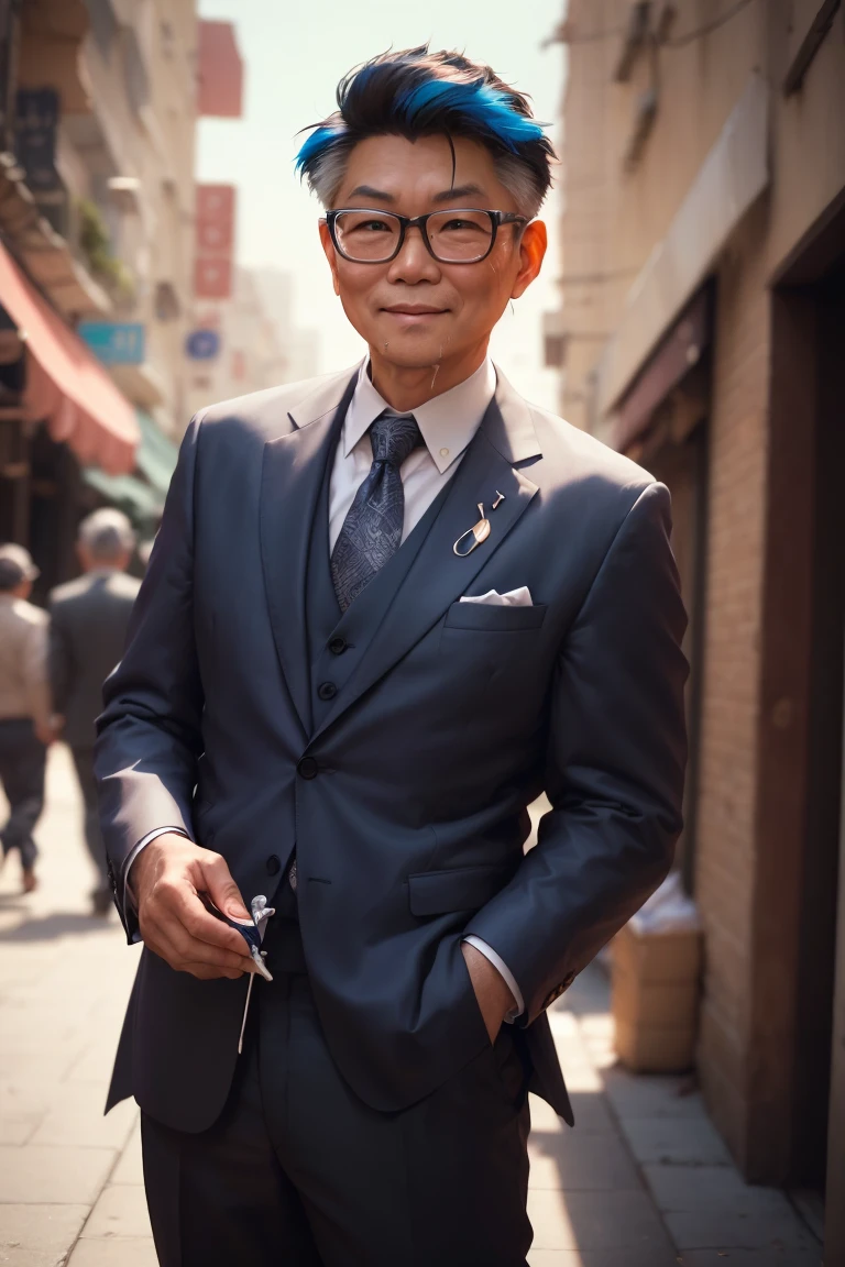 Pervert old man, asian middle aged man, perve, man in suit, bold, drool, sliva, sneaky smile, (masterpiece:1.21),(bestquality:1.21),8k,high detailed,ultra-detailed,photography,award winning,documentary,Original Photo,Realisticity,solo,physically-based rendering,depth of field,(low saturation:1.3),model(random_color_clothing:1.45),(random stylish pose action:1.1), (random view shot),drooling