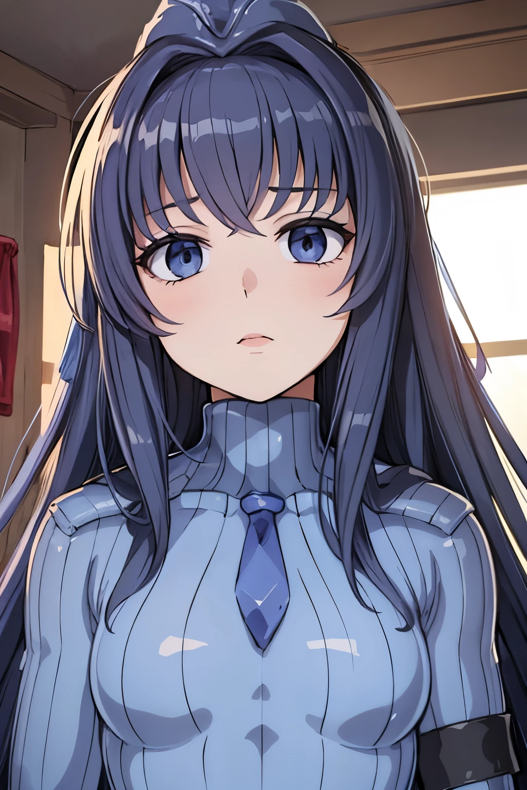 masterpiece, highest quality, (highest quality), (best illustrations), 8k,on the bed, {{{masterpiece}}}, {{{best quality}}}, {{Super detailed}}, {{very delicate and beautiful}},{{{best quality}}}, {{Super detailed}}, masterpiece, highest quality, (highest quality), (best illustrations), 8k,{{{masterpiece}}}, {{{best quality}}}, {{Super detailed}}, {{{best quality}}}, {{Super detailed}},face close up,DOLLSUIT, ui(blue archive)
