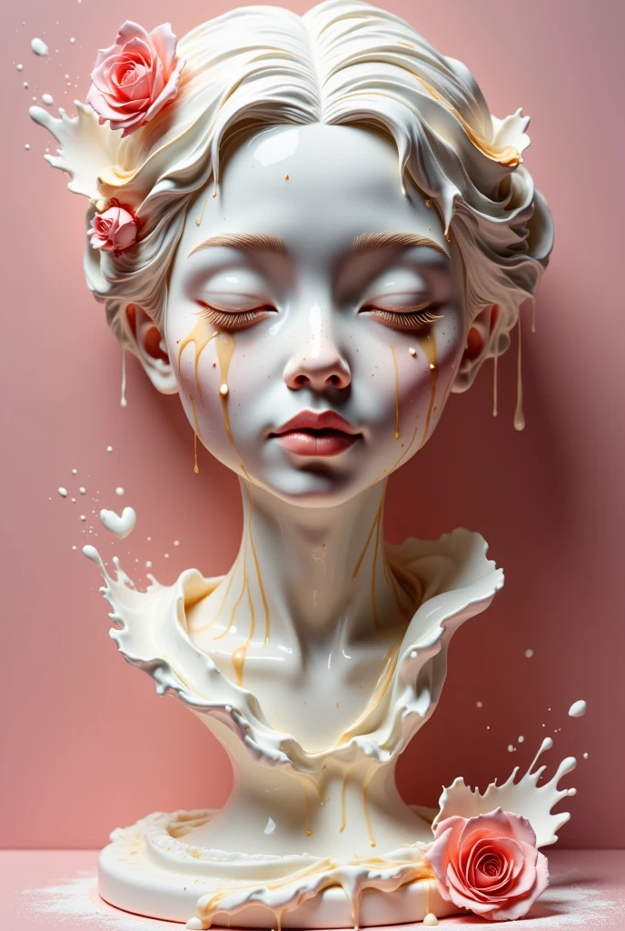 milk cake portrait