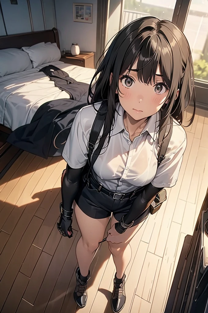 Cute girl,Comic leg,comic character