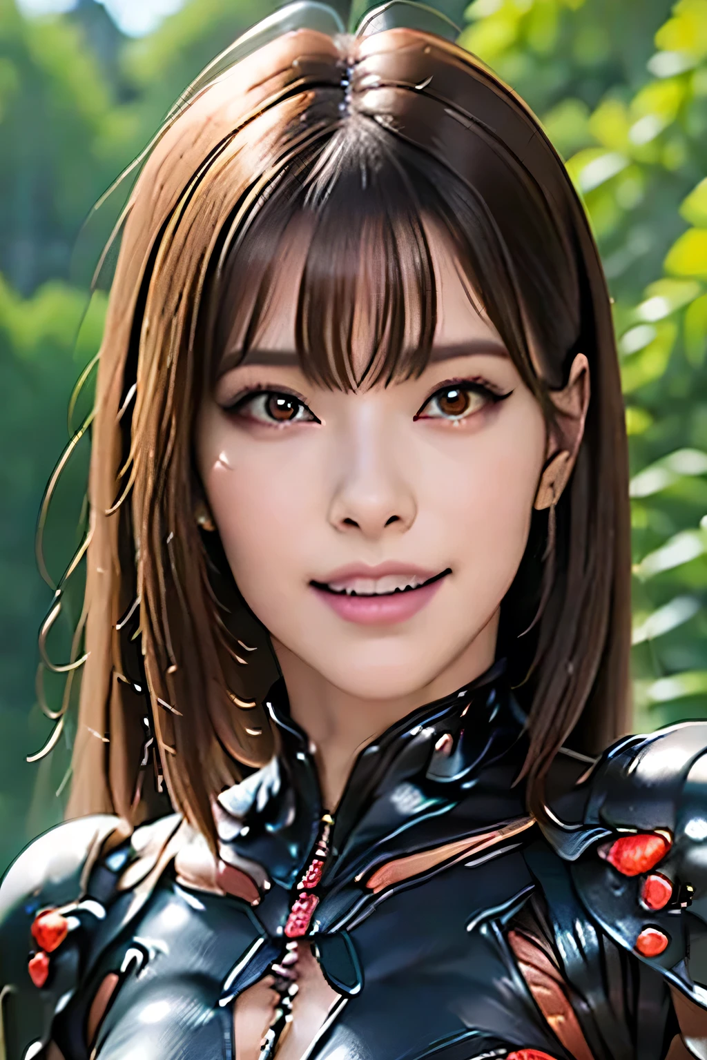 (high resolution,masterpiece,best quality,extremely detailed CG, anime, official art:1.4), realistic, photo, amazing fine details, all intricate, gloss and shiny,awesome many layers, 8k wall paper, 3d, sketch, kawaii, illustration,( solo:1.4), perfect female proportion,villainess, (fusion of dark brown cockroach and lady:1.4), (brown cockroach form lady:1.2), (brown cockroach lady:1.2), (fusion:1.2), (solo:1.4), (evil smile:1.2), muscular, abs, (cockroach brown exoskeleton bio insect suit:1.4), (cockroach brown exoskeleton bio insect armor:1.2), (brown transparency cockroach wing:1.4), (brown cockroach antennae:1.3),