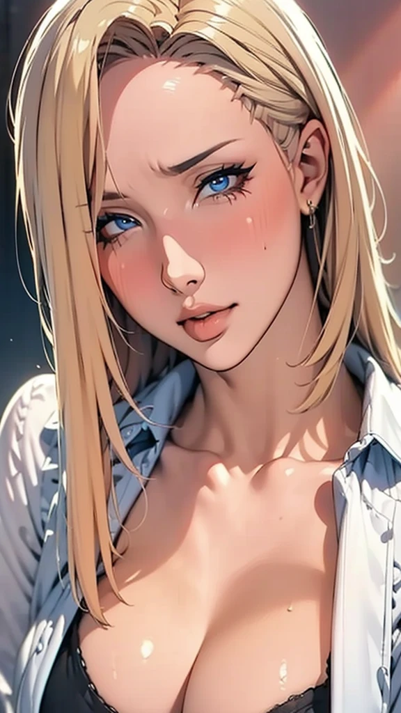 a girl with beautiful detailed eyes, beautiful detailed lips, extremely detailed face and body, beautiful light skin, long hair, confused expression, small breasts, slender body, (best quality,4k,8k,highres,masterpiece:1.2),ultra-detailed,(realistic,photorealistic,photo-realistic:1.37),digital painting,highly detailed,intricate details,cinematic lighting,warm color tones,dramatic lighting,soft focus