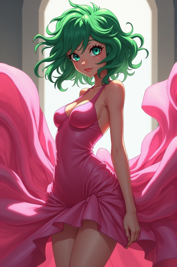 image quality:Highest Quality
Camera Focus: Blur the background
light:sidelight
person:20-year-old female,Gal model 、
Bright light、
Hairstyle: Short Bob、With bangs
dress:Gal、Hysterical glamour expression: The best smile、
Thin and delicate、Small bust、From head to toe、
Slim and beautiful legs、Thin thighs、pantyhose、pumps、
flowerpunk、Sparkling light particles、
Vivid gradient effect